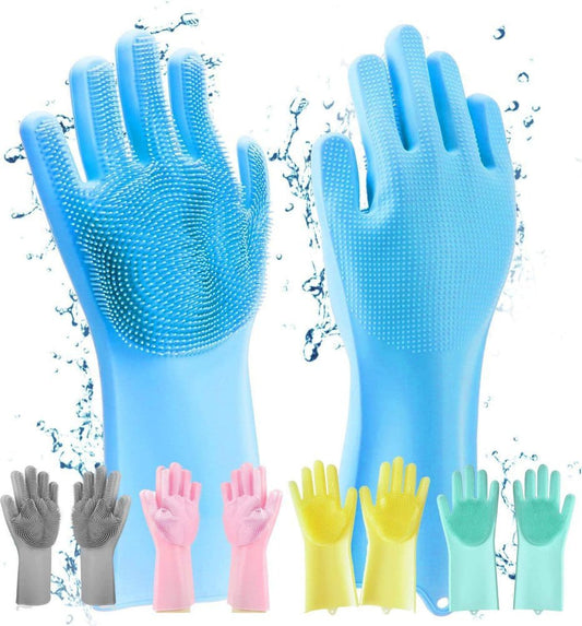 washing Gloves – Reusable Rubber Cleaning Gloves