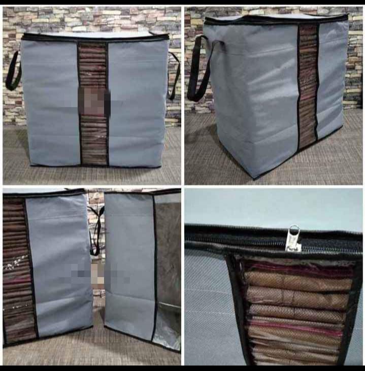Storage Blanket Bag Organizer | Cloth Storage Boxes