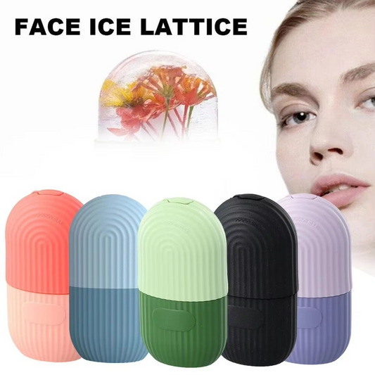 Ice Roller Face Massager with Cleansing Lattice