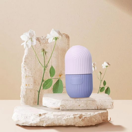 Ice Roller Face Massager with Cleansing Lattice