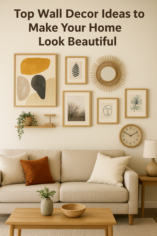 Top Wall Decor Ideas to Make Your Home Look Beautiful