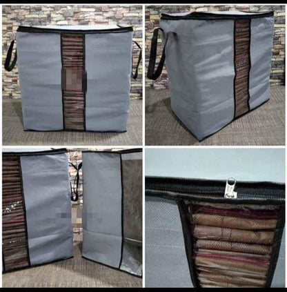 Storage Blanket Bag Organizer | Cloth Storage Boxes
